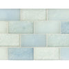 See Ceramica - Liquid Glass Wall Tile 1.75 in. x 3.5 in. - Caribbean Blend Brick