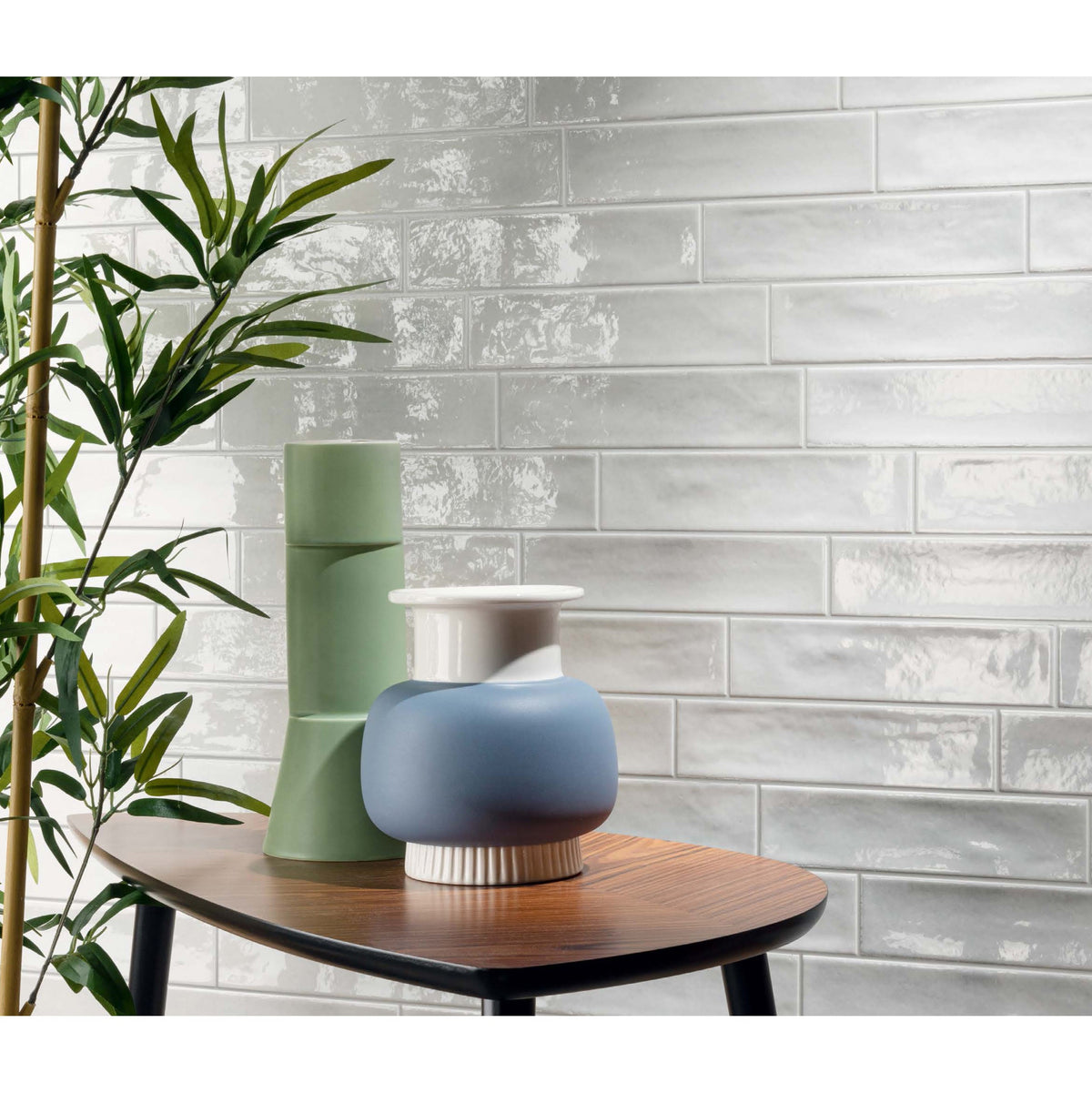 Cobsa - Tropic Series 2 in. x 10 in. Porcelain Tile - Bianco Room Scene