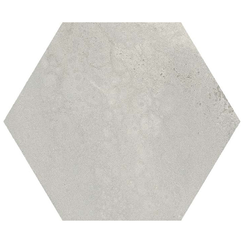 Cobsa - Tropic Series 10 in. x 8.6 in. Hexagon Porcelain Tile - Grigio ...