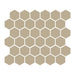 CommodiTile - Carrollton 2" Hexagon Mosaic - Matte Sand