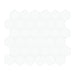 CommodiTile - Carrollton 2" Hexagon Mosaic - Matte White