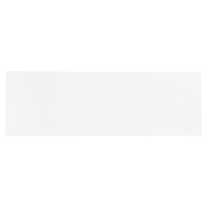 CommodiTile - Carrollton 4 in. x 12 in. Wall Tile - White Matte