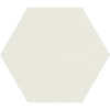 See CommodiTile - Carrollton 9 in. x 10 in. Hexagon Porcelain Tile - White