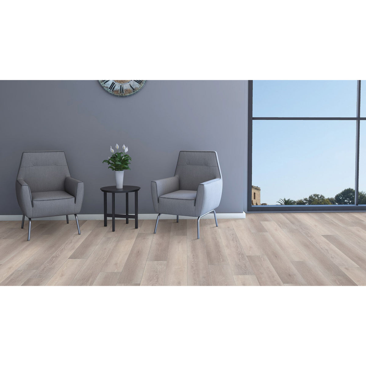 COREtec Pro Plus Enhanced HD - 7&quot; x 48&quot; - Trestle Pine Room Scene