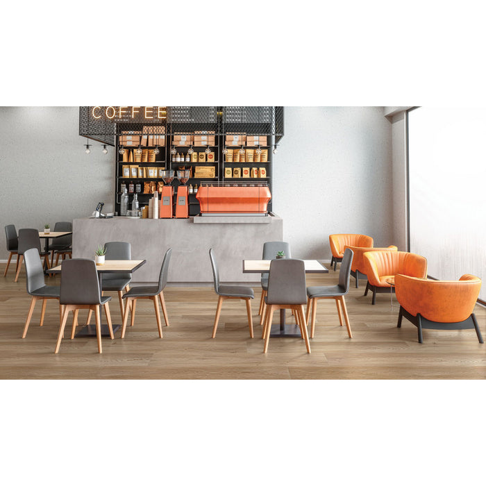 COREtec Pro Plus XL Enhanced HD - 9" x 72" - Southampton Oak Installed