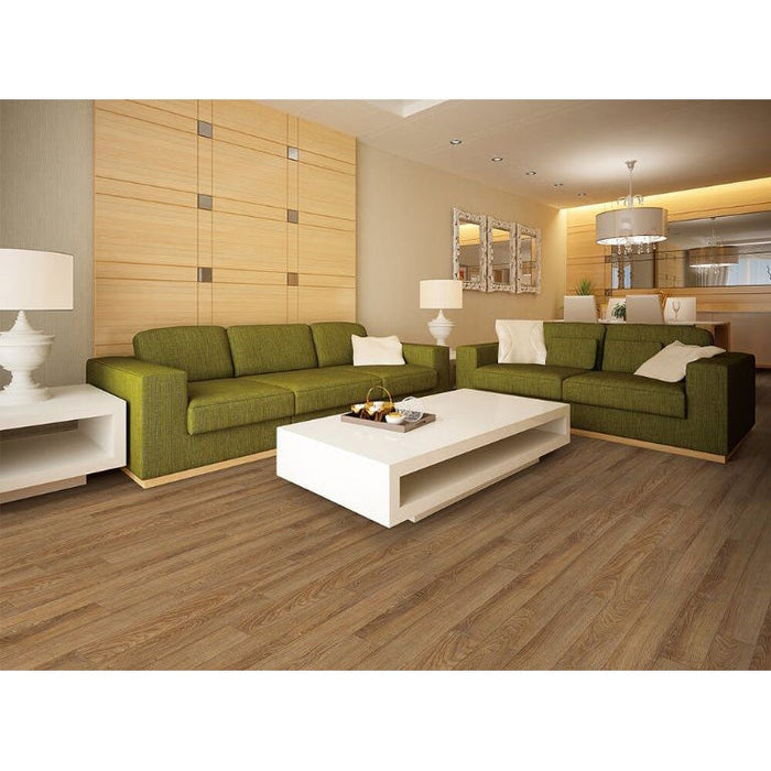 COREtec Plus  5 in. x 48 in. Waterproof Vinyl Plank - Dakota Walnut