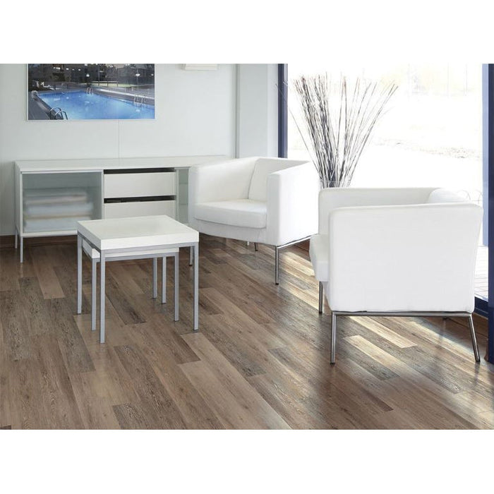 COREtec Plus  7 in. x 48 in. Waterproof Vinyl Plank - Blackstone Oak