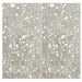 Crossville Studios - Terrazzo - 12 in. x 12 in. Porcelain Mosaic - Piazza Grey