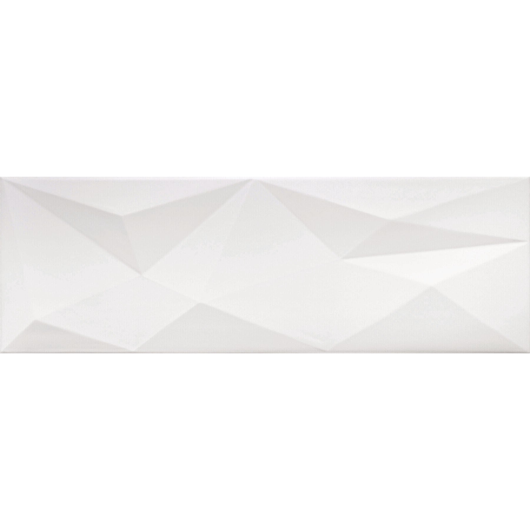 Daltile - Aesthetic - 12 in. x 36 in. Glazed Ceramic Wall Tile - Geometric