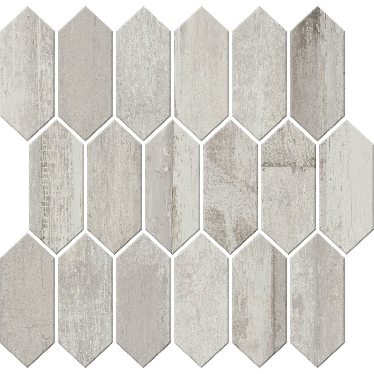 Daltile Cinematic 2 in. x 5 in. Picket Mosaic - CM41 Classic Grey