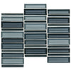 See Daltile - Cascading Waters Glass Mosaic - Cerulean Swell