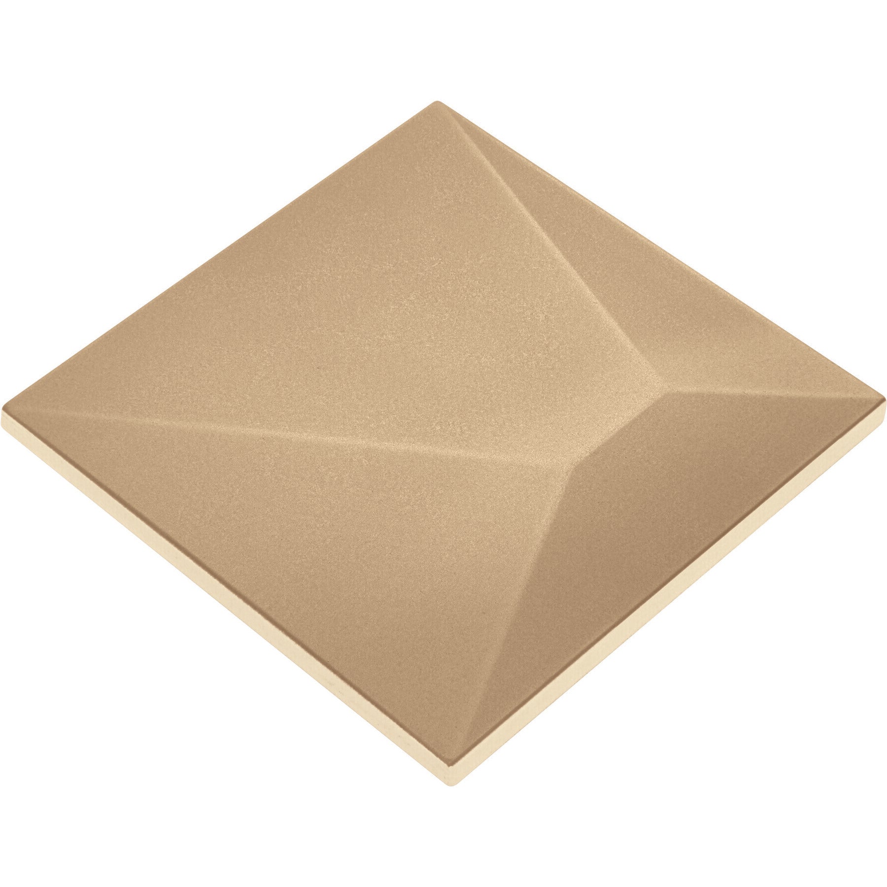 Daltile - STARE™ Collection - Electric 6 in. x 6 in. Tile - Apex Shock Gold