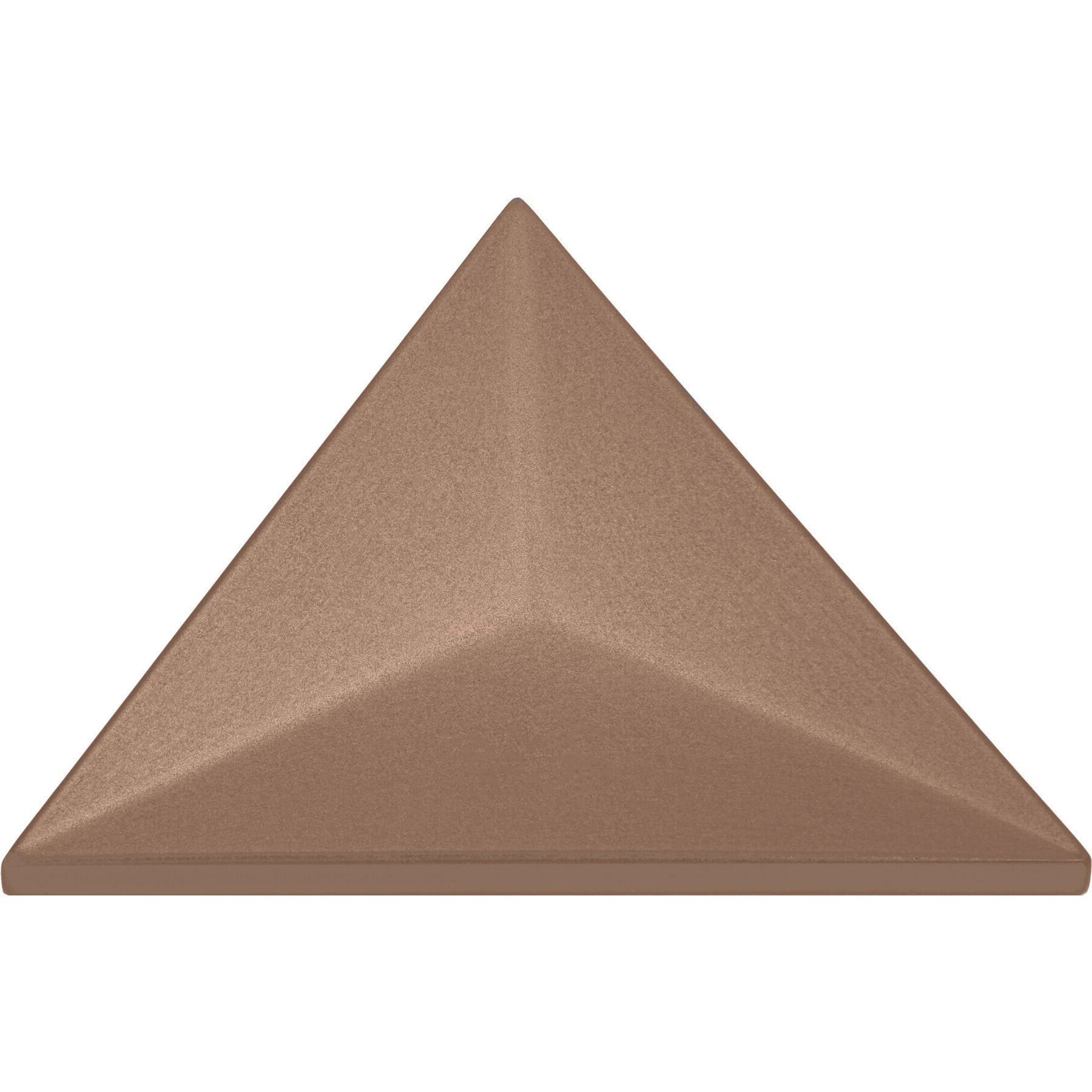 Daltile - STARE™ Collection - Electric 6 in. x 5 in. Tile - Triangle Peak Charge Bronze