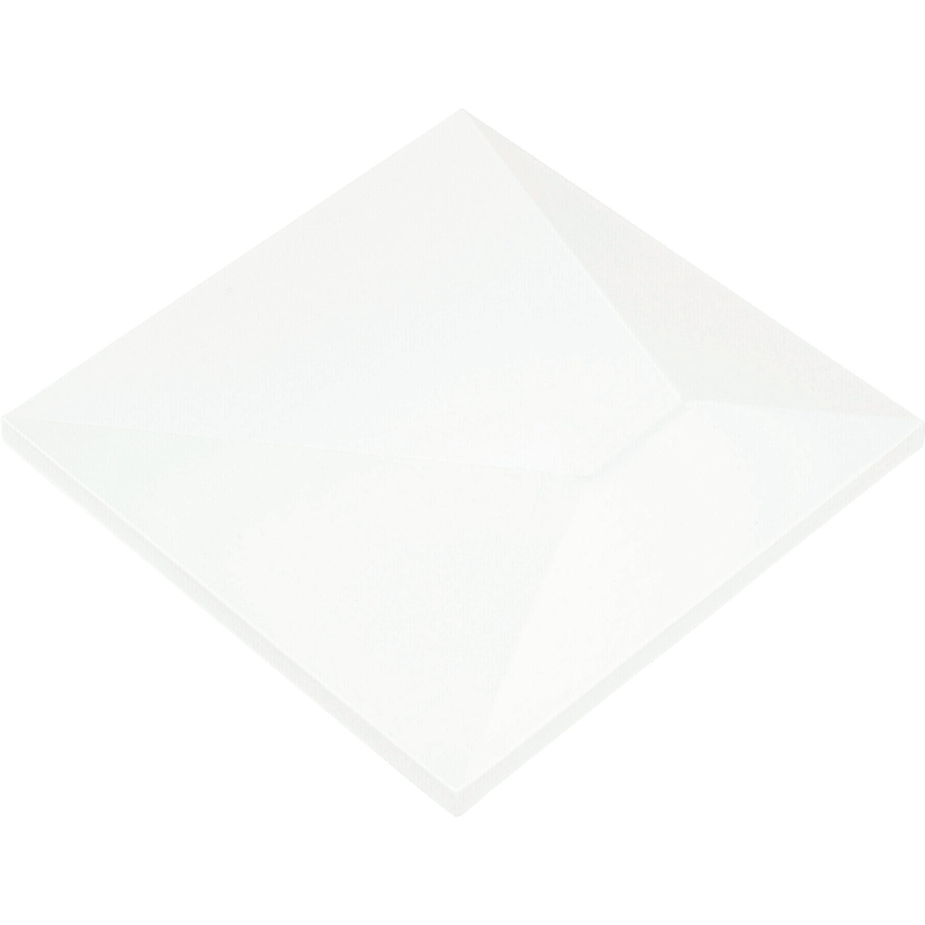 Daltile - STARE™ Collection - Electric 6 in. x 6 in. Tile - Apex Joule White