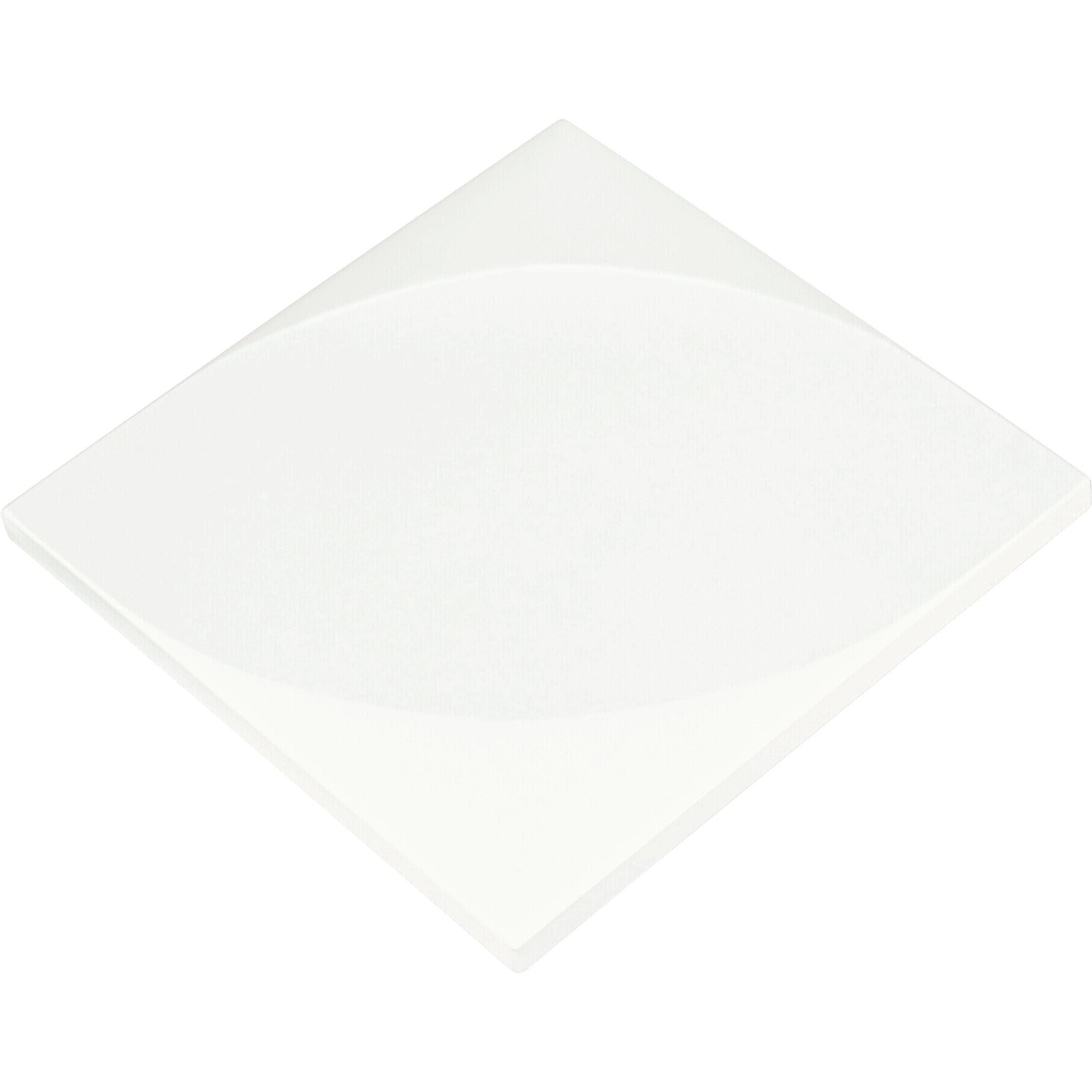 Daltile - STARE™ Collection - Electric 6 in. x 6 in. Tile - Petal Joule White