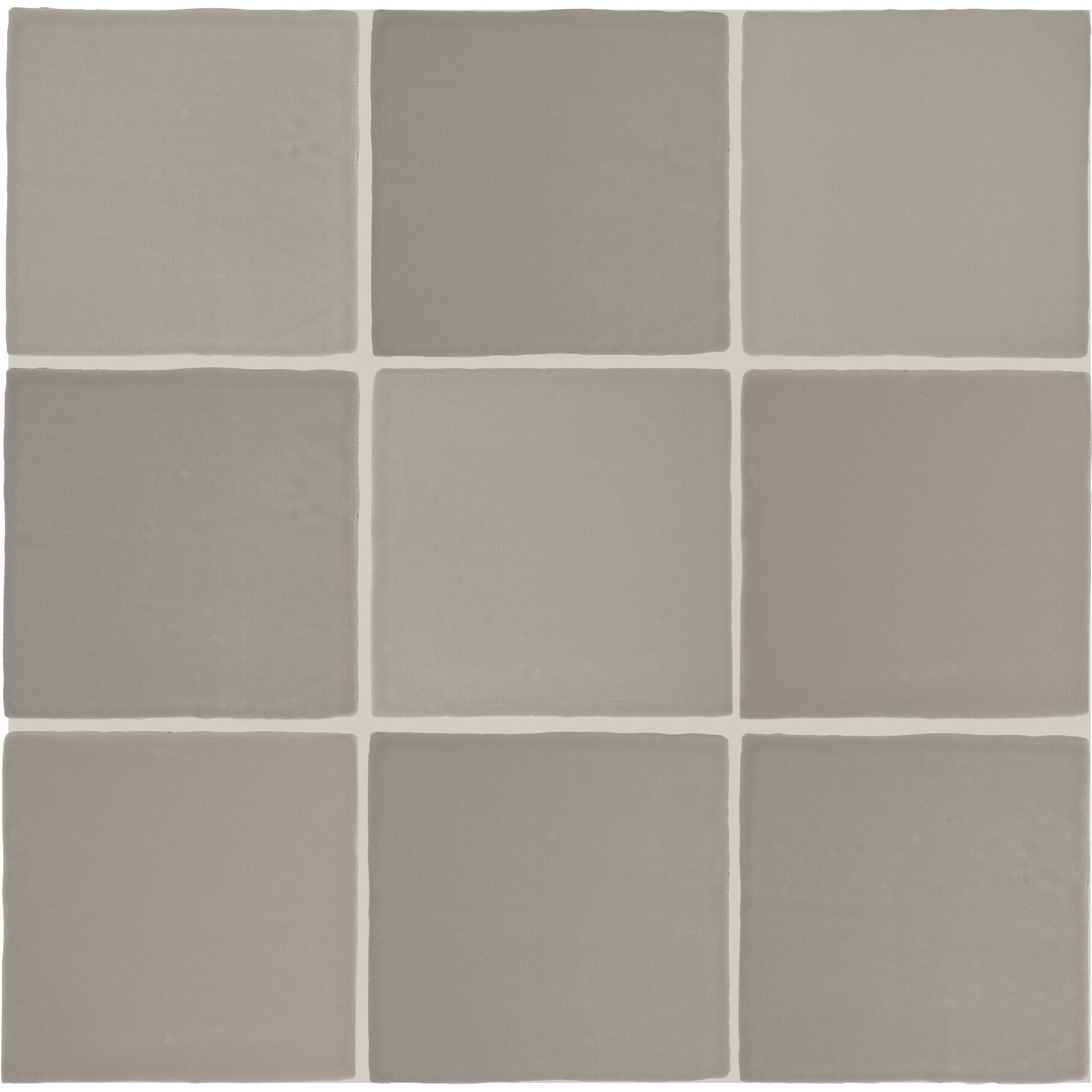 Daltile - Farrier - 5 in. x 5 in. Glazed Ceramic Wall Tile - Dartmoor Grey