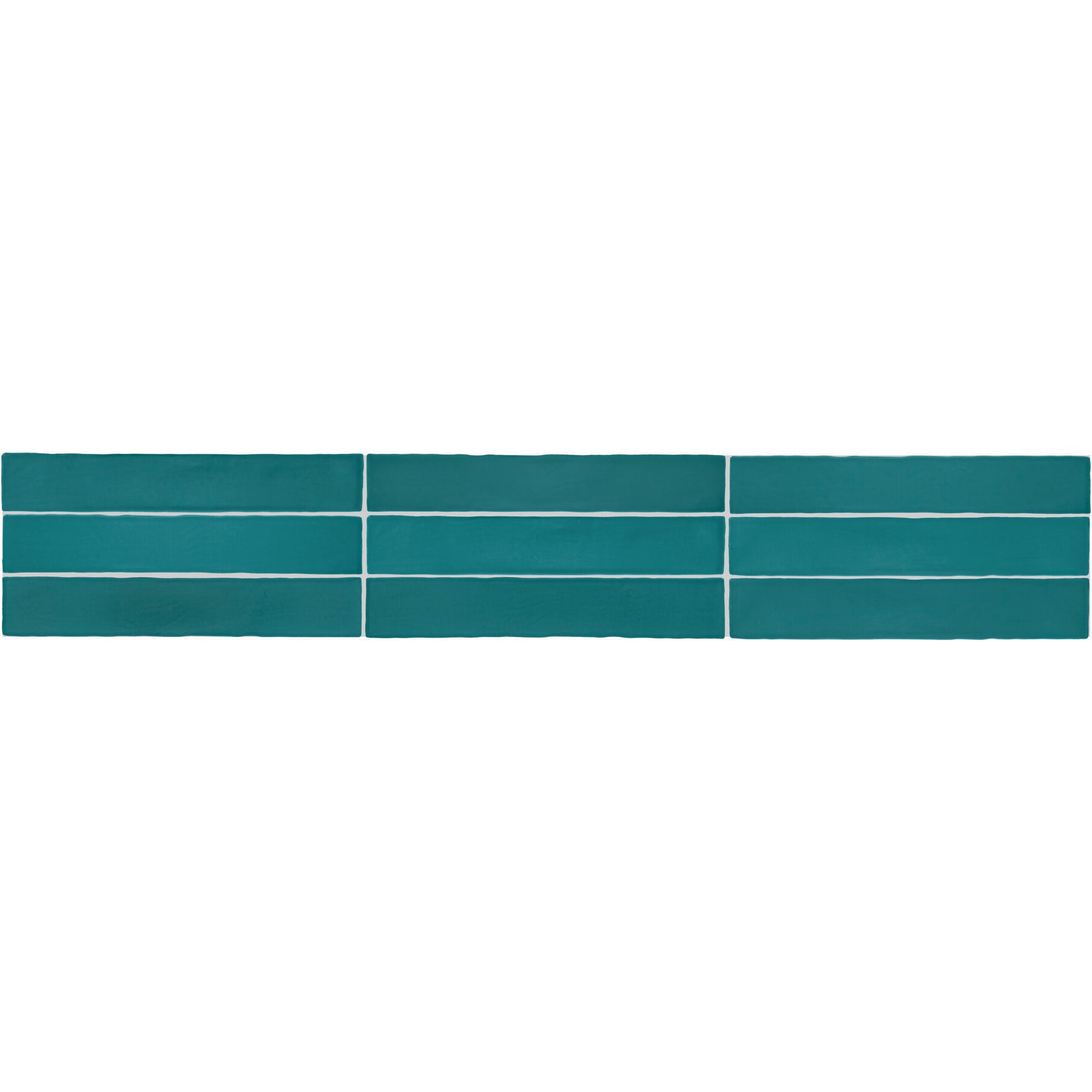Daltile - Farrier - 2.5 in. x 15 in. Glazed Ceramic Wall Tile - Blue Roan