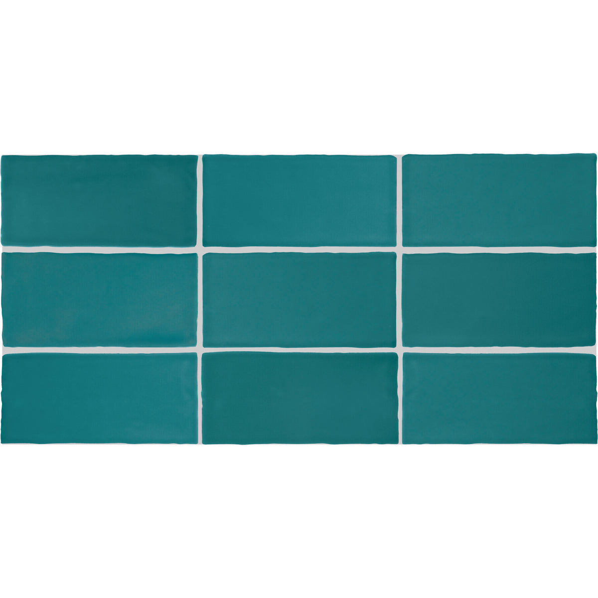 Daltile - Farrier - 2.5 in. x 5 in. Glazed Ceramic Wall Tile - Blue Roan Variation View