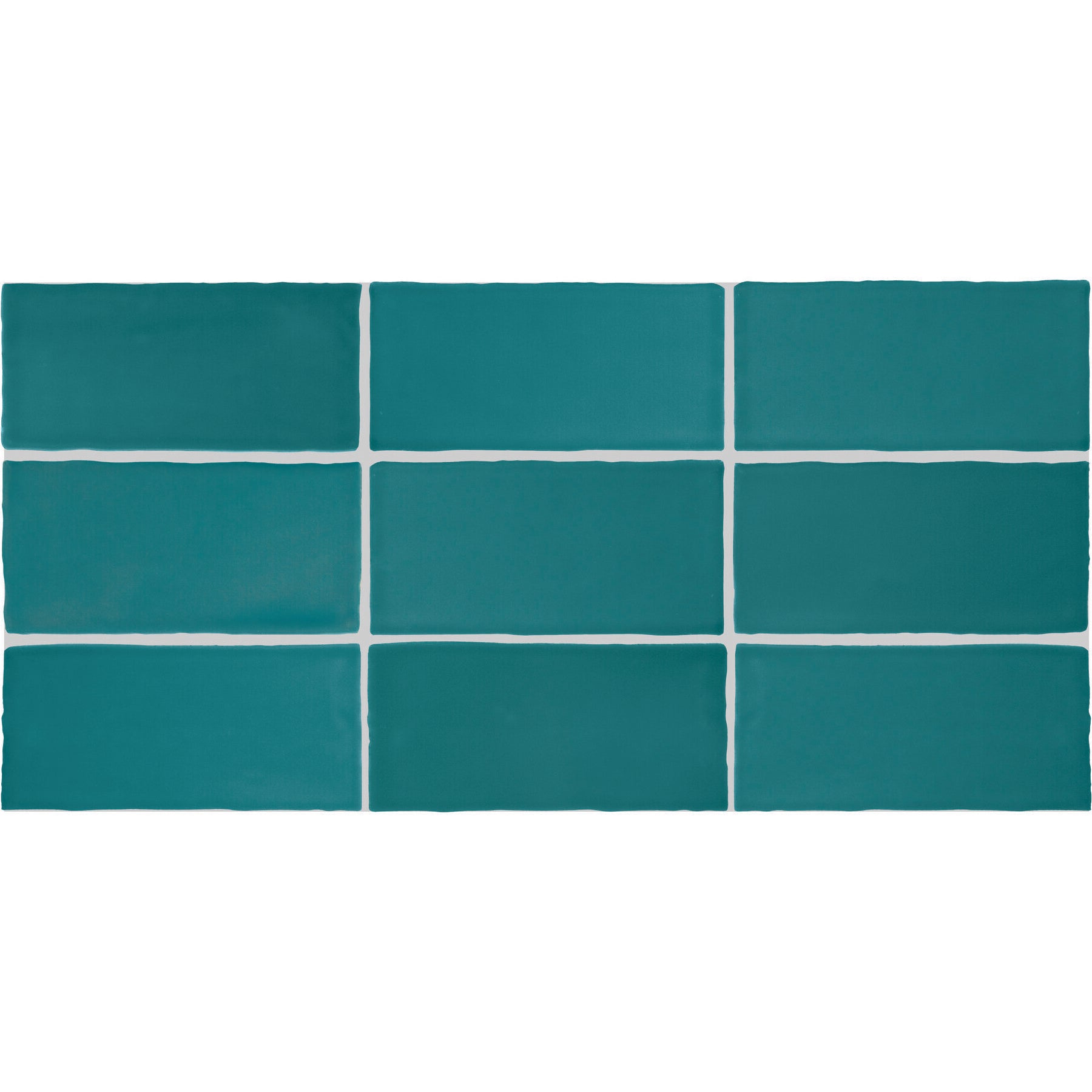 Daltile - Farrier - 2.5 in. x 5 in. Glazed Ceramic Wall Tile - Blue Roan