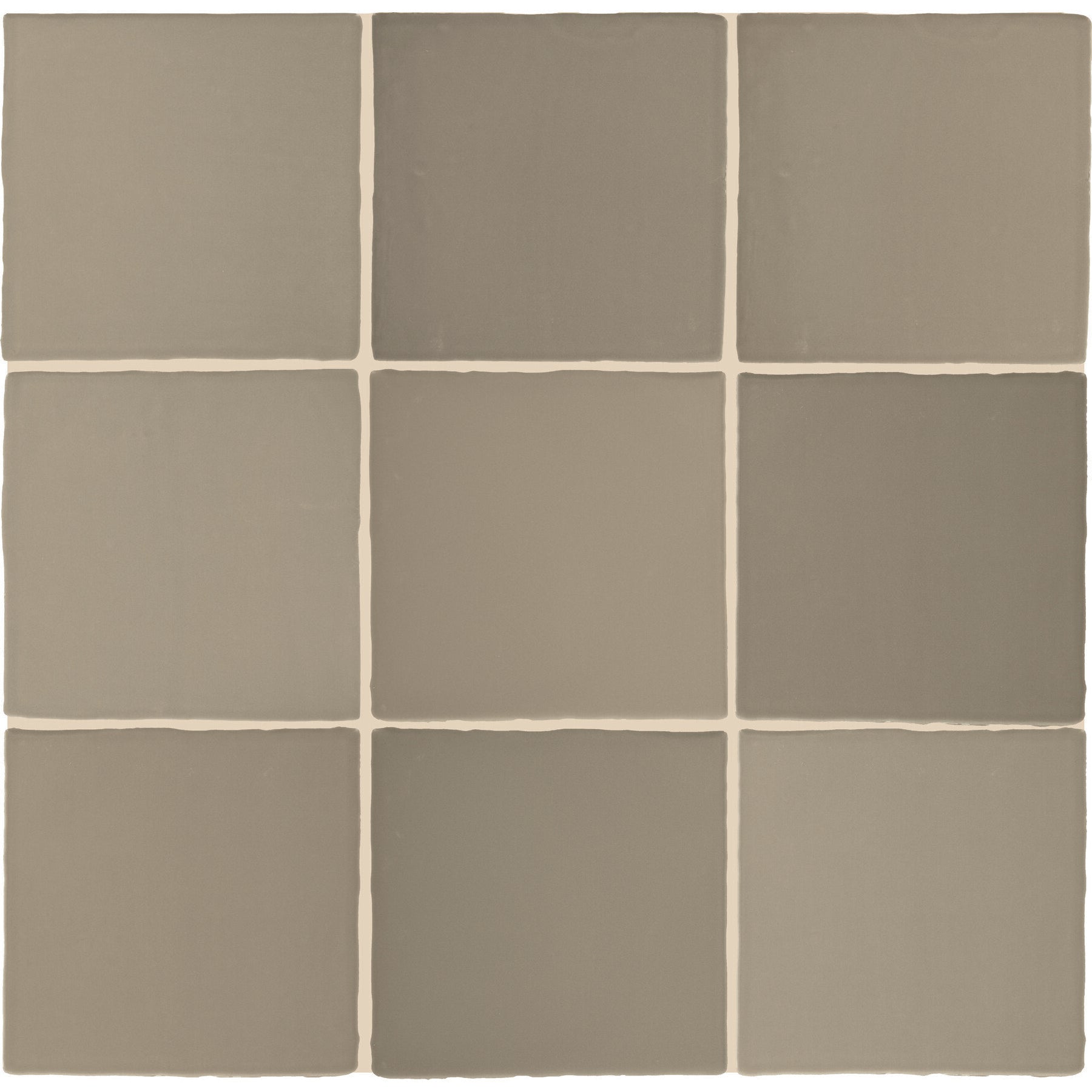 Daltile - Farrier - 5 in. x 5 in. Glazed Ceramic Wall Tile - Grullo