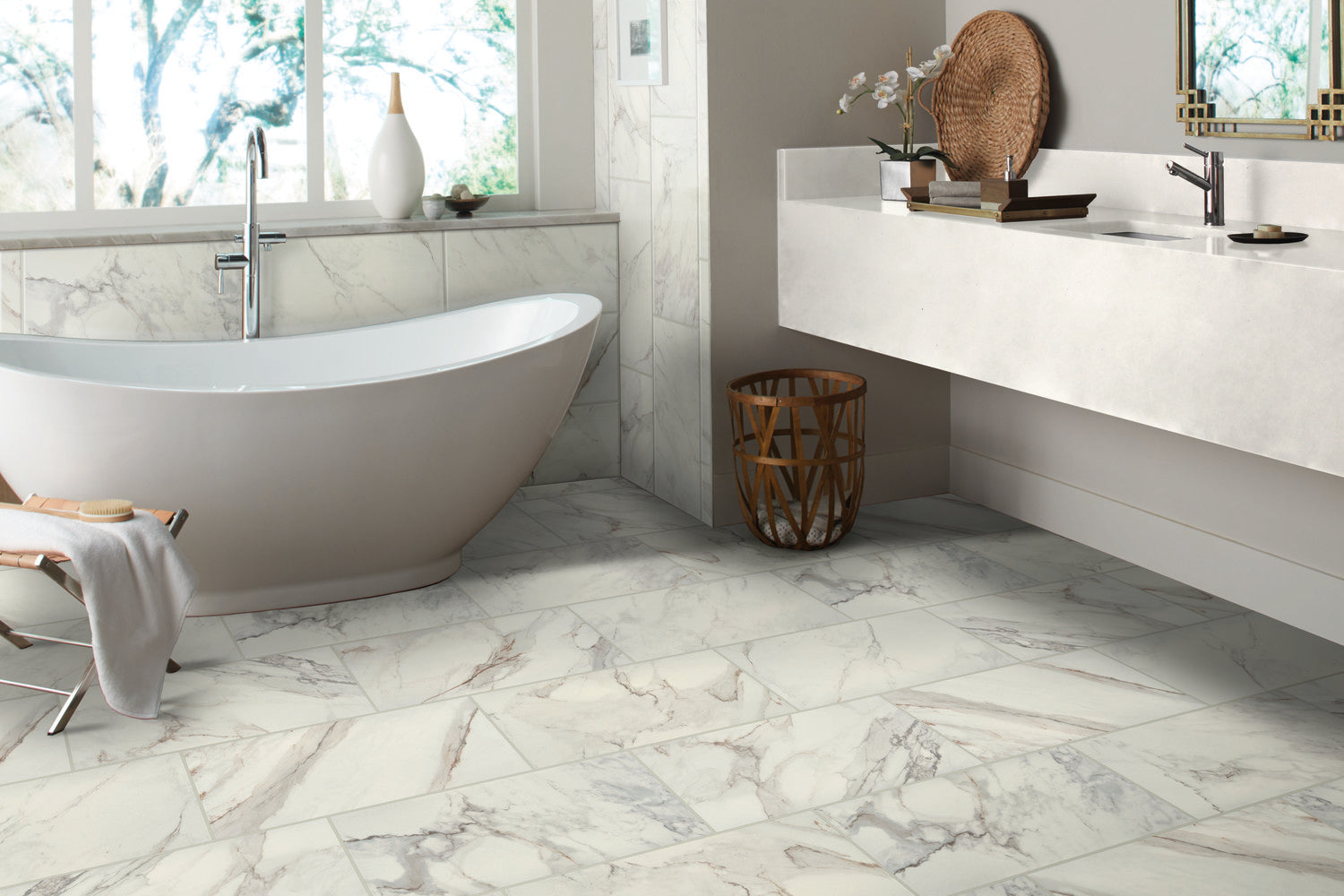 Daltile - Famed 24 in. x 24 in. Colorbody Porcelain Tile - Diamond Matte