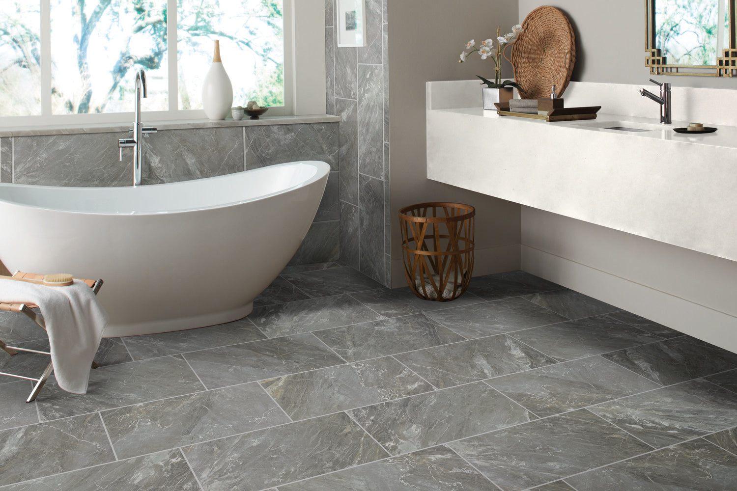 Daltile - Famed 24 in. x 24 in. Colorbody Porcelain Tile - Glamour Matte