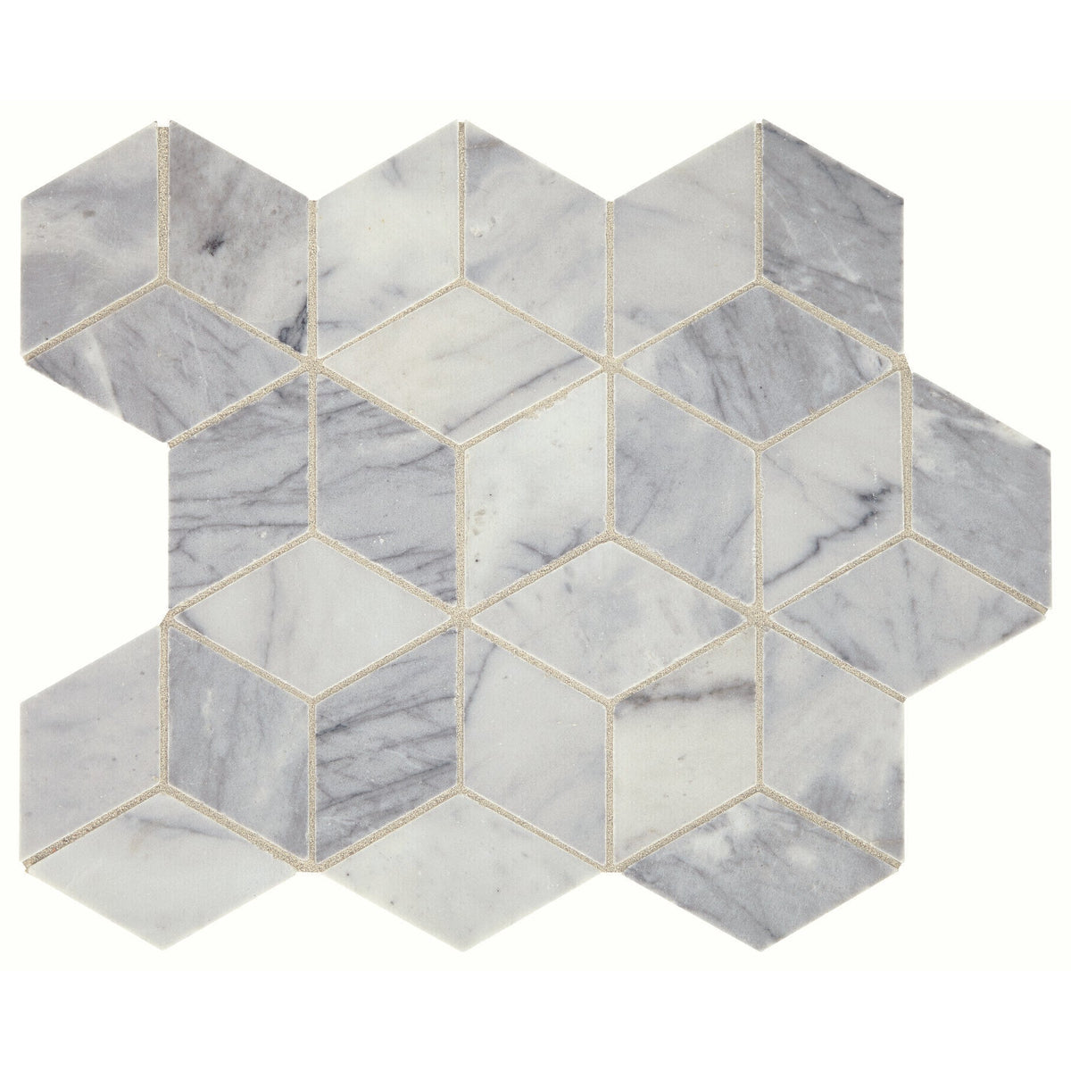 Daltile - Sublimity Cubist Mosaic - Cirrus Storm