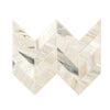 See Daltile - Pietra Divina 1.5 in. x 5 in. Chevron Mosaic - Namaste Polished