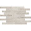 See Daltile - Center City - 6 in. x 24 in. Linear Mosaic - Delancey Grey