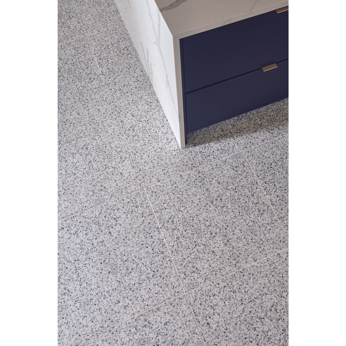 Daltile - Modernist 24 in. x 24 in. Colorbody Porcelain Tile - Pearsall Grey Close View