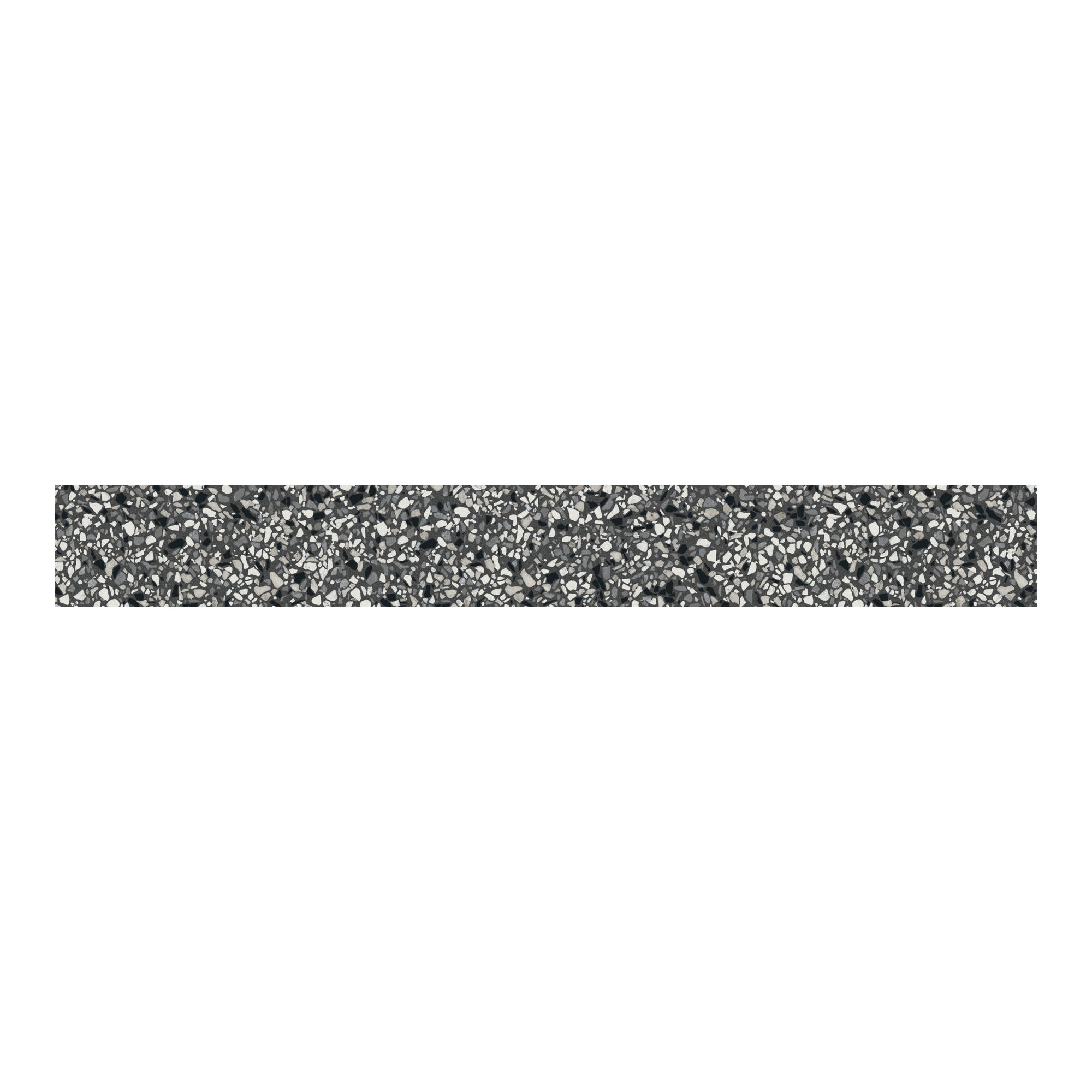 Daltile - Modernist 3 in. x 24 in. Colorbody Porcelain Bullnose - Knoll Charcoal