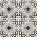 Daltile Memoir - 12 in. x 12 in. Glazed Ceramic Tile - Crystal Black ME25