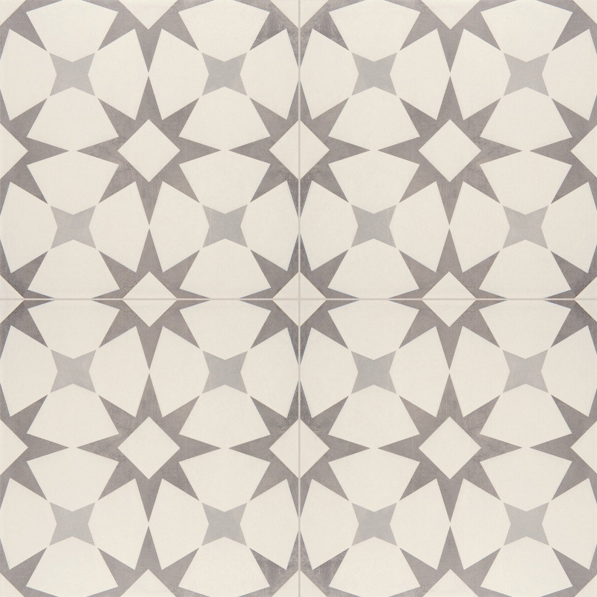 Daltile Memoir - 12 in. x 12 in. Glazed Ceramic Tile - Cosmo Grey ME28