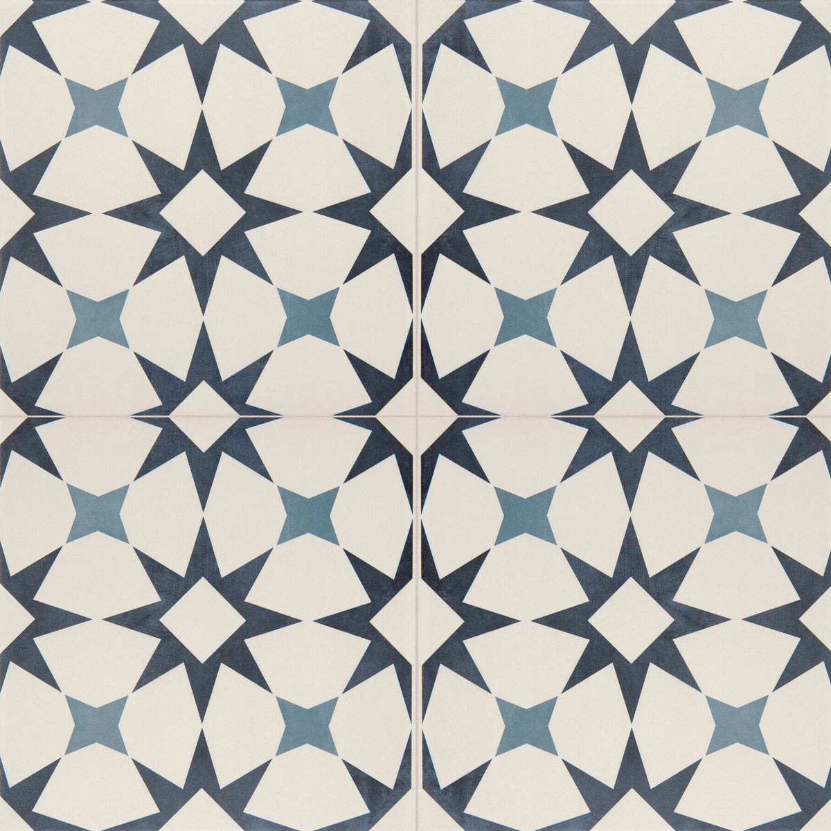 Daltile Memoir - 12 in. x 12 in. Glazed Ceramic Tile - Cosmo Blue ME29