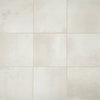 See Daltile - Modern Hearth - 12 in. x 12 in. Glazed Porcelain Tile - White Ash