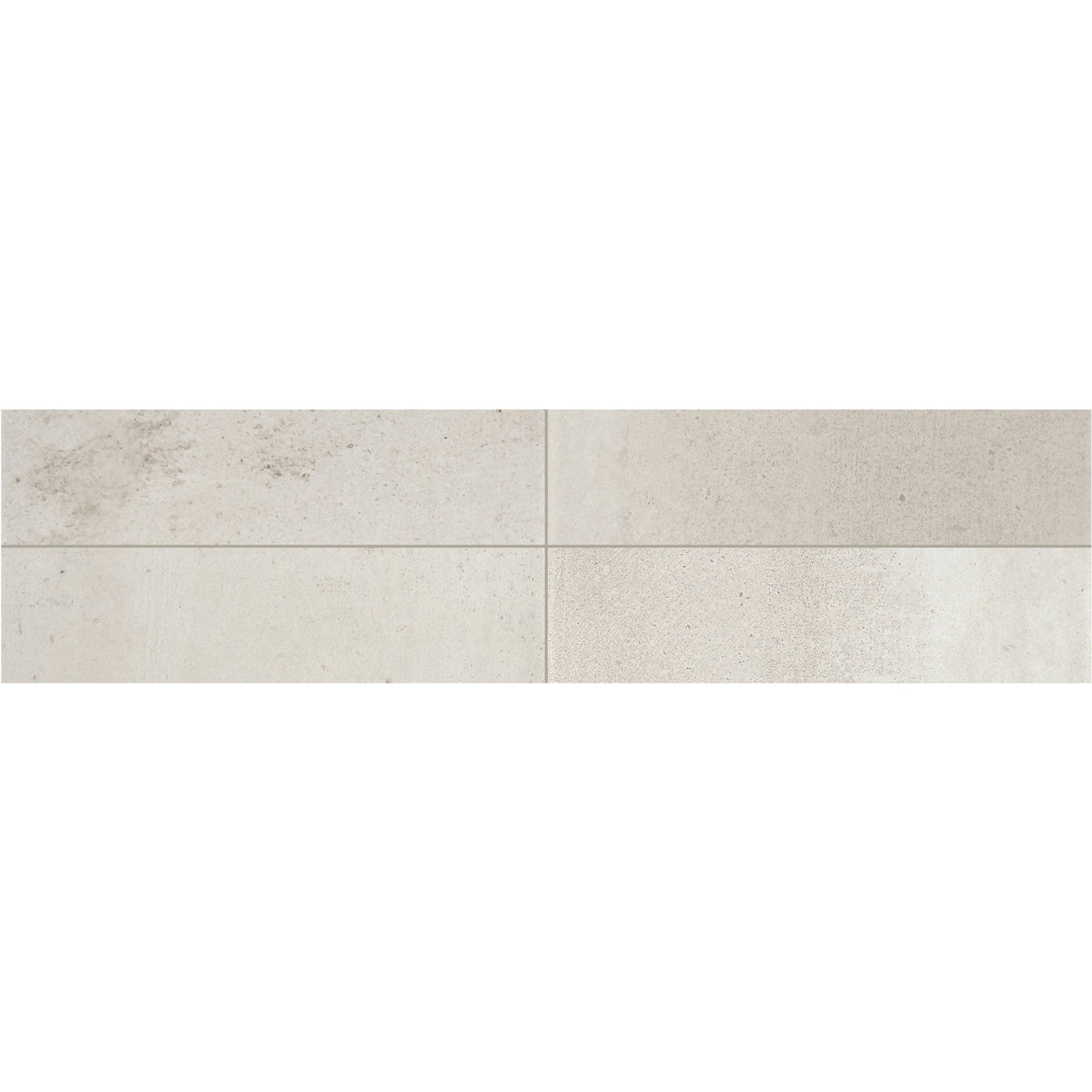 Daltile - Modern Hearth - 3 in. x 12 in. Glazed Ceramic Wall Tile - White Ash