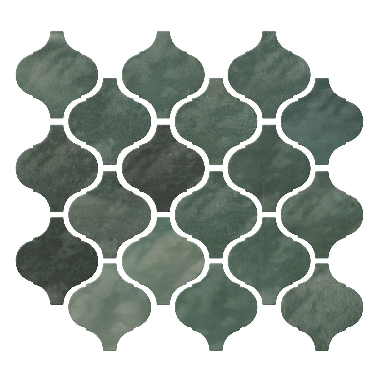 Daltile - Mesmerist™ - Arabesque Mosaic Wall Tile - Allure
