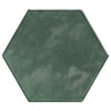 See Daltile - Mesmerist™ - 4 in. Glazed Hexagon Ceramic Wall Tile - Allure