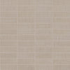 See Daltile Fabric Art 1 in. x 3 in. Modern Textile Straight Joint Mosaic - Taupe