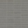 See Daltile Fabric Art 1 in. x 3 in. Modern Textile Straight Joint Mosaic - Medium Gray