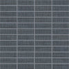 See Daltile Fabric Art 1 in. x 3 in. Modern Textile Straight Joint Mosaic - Midnight Blue