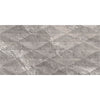 See Daltile - Perpetuo - 12 in. x 24 in. Glazed Ceramic Multi-Geometric Wall Tile - Eternal Grey