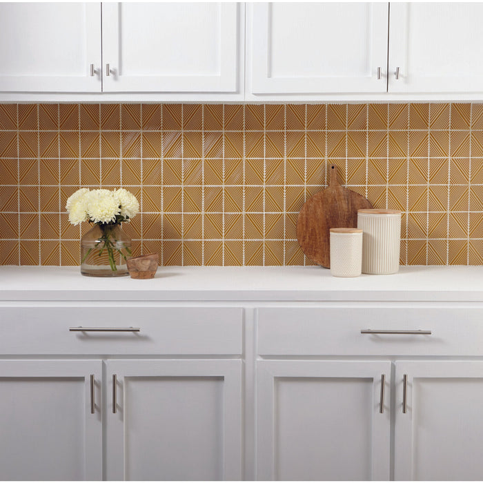 Daltile - Revalia Remix Structural - Mustard RV24 Installed