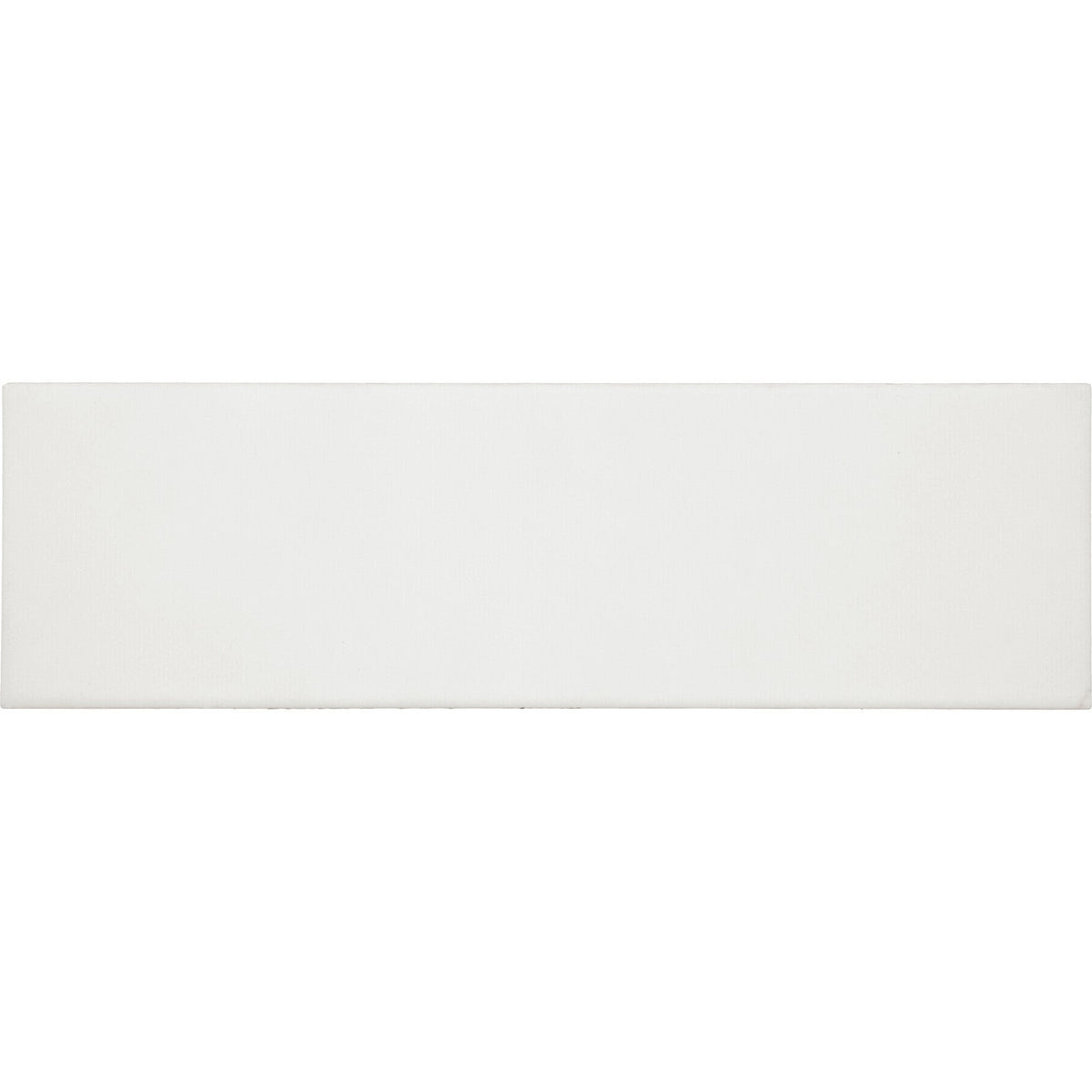 Daltile - Stencil 4 in. x 12 in. Porcelain Floor Tile - White