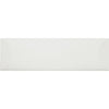 See Daltile - Stencil 4 in. x 12 in. Ceramic Wall Tile - Half Moon Matte - White
