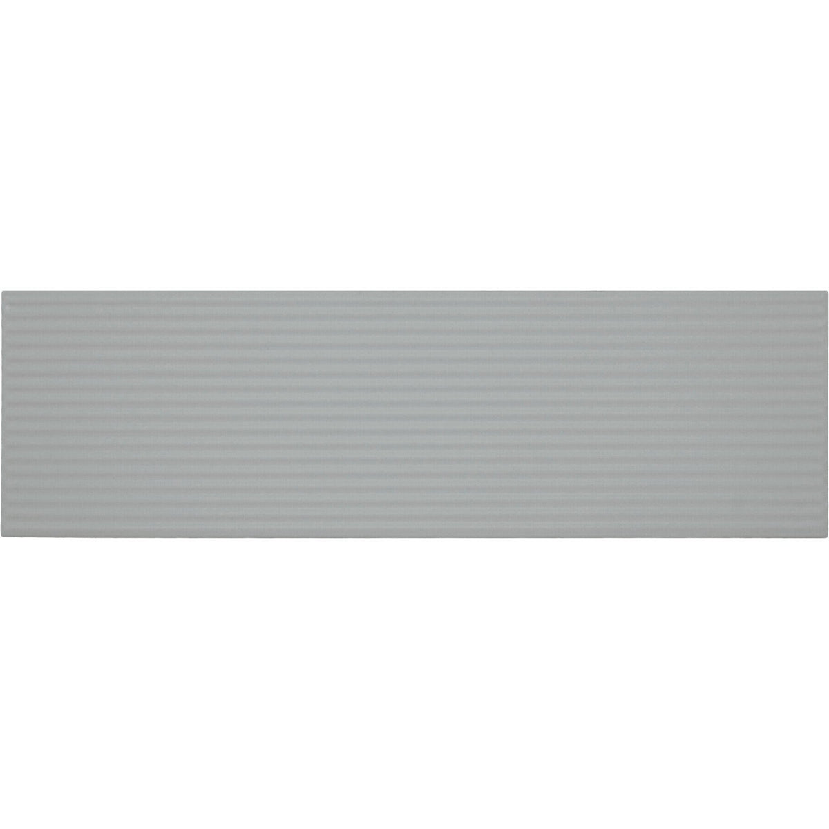 Daltile - Stencil 4 in. x 12 in. Ceramic Linear Wall Tile - Grey