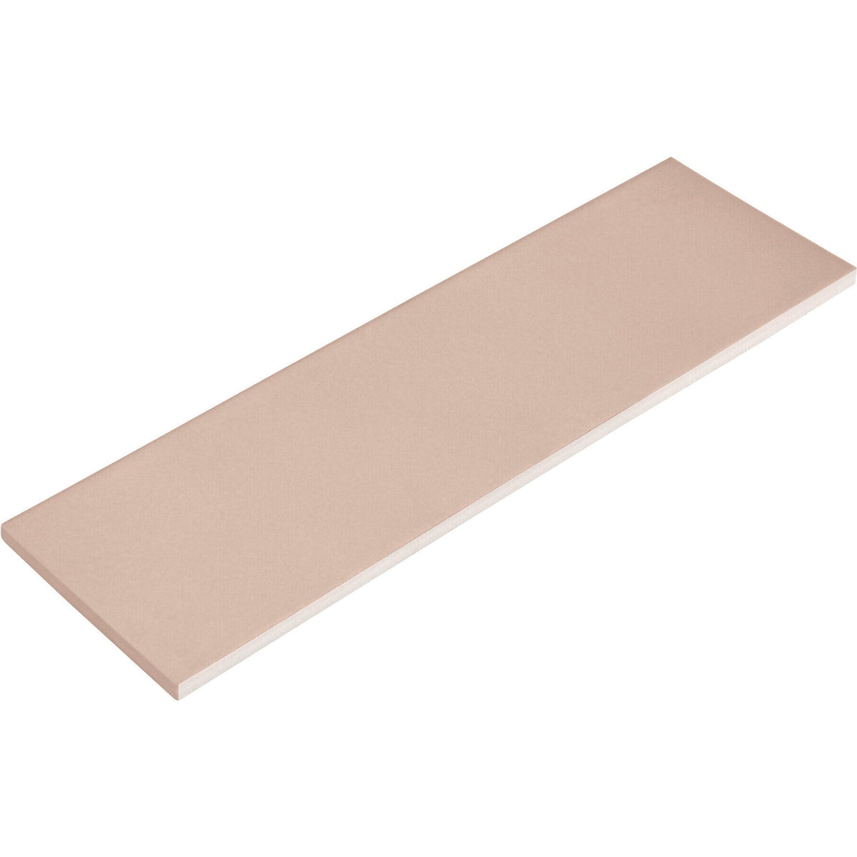 Daltile - Stencil 4 in. x 12 in. Porcelain Floor Tile - Blush