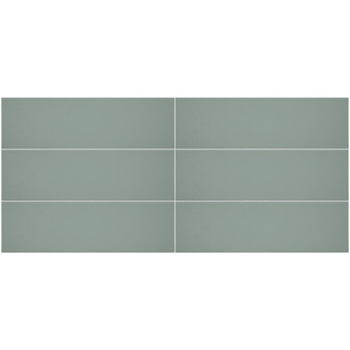Daltile - Stencil 4 in. x 12 in. Porcelain Floor Tile - Mint Grid View
