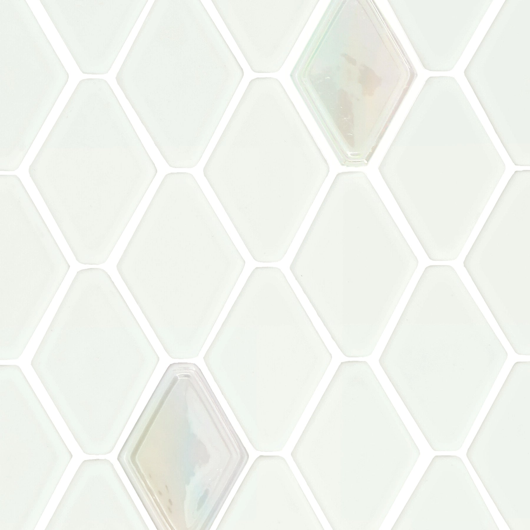 Daltile - Starcastle Glass Elongated Hexagon Mosaic - Celestial