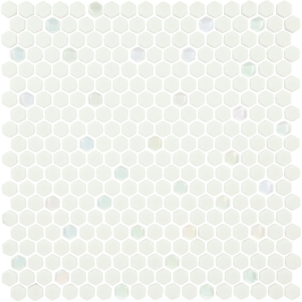 Daltile - Starcastle Glass Mini Hexagon Mosaic - Celestial